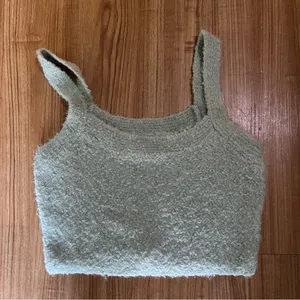 Abercrombie & Fitch Sage Green Knit Tank thumbnail 1