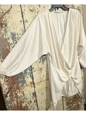 Amanda Uprichard Calabra Dress, Ivory, size small thumbnail 3