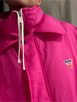 Vintage 80's 90's Yes Sun Sport Good Co. Ski Jacket in Pink Size XL thumbnail 2
