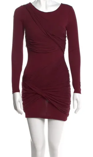 NWOT Alice + Olivia long sleeve Goddess dress, size 2. thumbnail 1