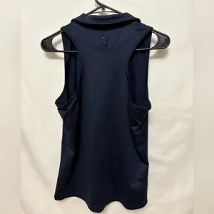 FootJoy Navy Sleeveless Golf Polo‎ Shirt Size Medium thumbnail 7