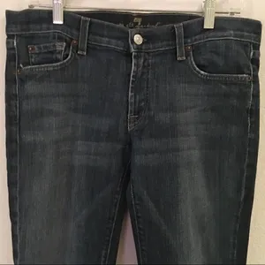 ‎7 For All Mankind boot cut jeans 31 thumbnail 2