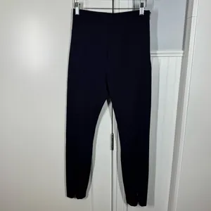Good American Navy The Ponte Boss Pant Size 2 Medium business casual work office thumbnail 3