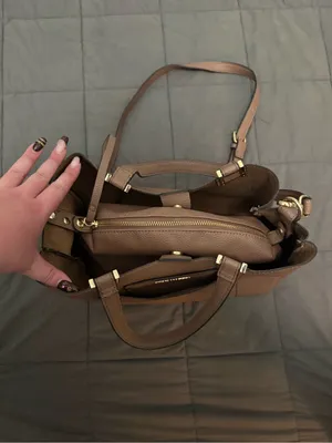 Steve Madden brown leather handbag #leather #handbag thumbnail 3