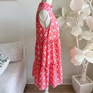 J Marie The Scarlette Sleeveless Floral Ruffle Neck Dress thumbnail 6