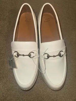 White target a new day loafers with gold chain accent nwt thumbnail 6