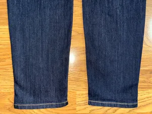 Maurices Jeans Women's Size 12 Regular Dark Wash Skinny Taper Leg Embroidered thumbnail 17