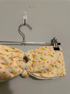 Dippin Daisy’s Lotus Bandeau Top and Taya Cheeky Bottom in Martini Yellow - NWT thumbnail 8
