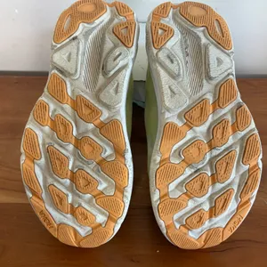 Hoka Clifton 9 Womens Running Shoes 9 Citrus Glow Yellow Blue 1127896 CGSO thumbnail 7