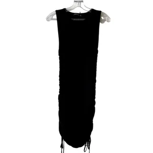 Lioness Military Minds Mini Dress size S Black Lace up thumbnail 3