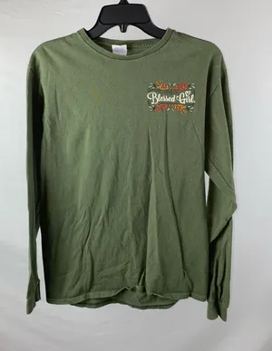 Faith Long Sleeve Green Size M thumbnail 1