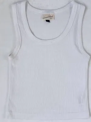Wild Fable Universal Thread white ribbed tank top #universalthread #ribbed thumbnail 3