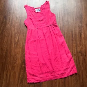 🛍 Anthropologie Edmé & esyllte linen dress sz 4‎ thumbnail 3