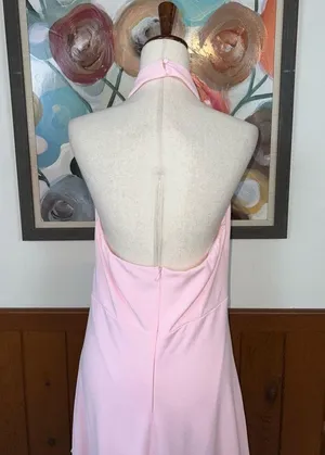 Beautiful New Lulu’s Majestic Perfection Pink Ruffle Gown! thumbnail 6