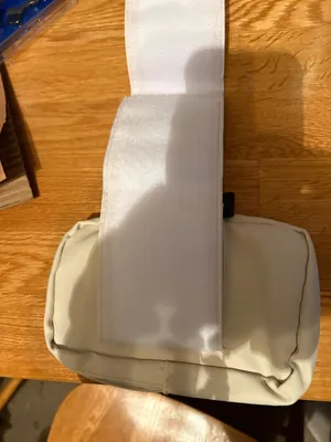 Compact Cream Mini Belt Bag for Women thumbnail 3