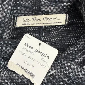 NWT Free People We The Free Night Star Marled Turtleneck Sweater Grey Size M thumbnail 8