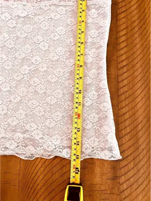 Y2K Old Navy Lilac Lace Camisole Medium thumbnail 8