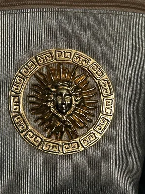 Celestial Sun Gold Crossbody Bag with Decorative Medallion thumbnail 4