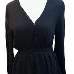Altar'd State Lexley Ruffle Dress Black Size Small‎ thumbnail 2