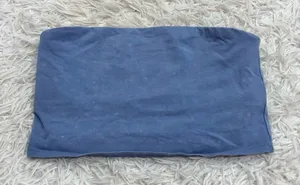 Aerie Tube‎ Top Acid Wash Blue Size Small thumbnail 1