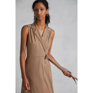 NWT Anthropologie Porridge Wrap Maxi Shirtdress Size S. B-4 thumbnail 2