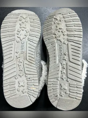 Hey Dude Women’s Size 7 Britt Grey Remix Faux Fur Lined Ankle Bootie Shoe thumbnail 7