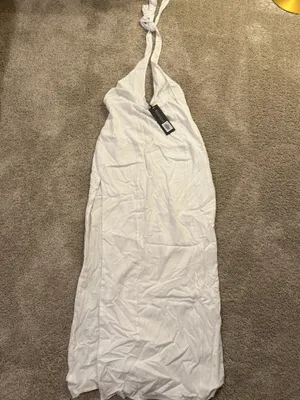 White Maxi Dress Fox Boutique White thumbnail 2
