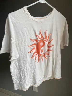 Tshirt Shirt White Size L thumbnail 1