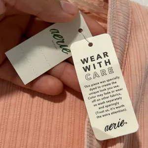Aerie Ribbed Wrap Bodysuit XS Pink Long Sleeve Ballet Core NWT thumbnail 6