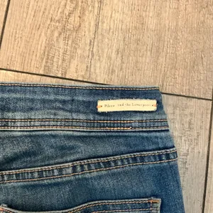 Pilcro Flare Leg Jeans Patchwork Pockets High‎ Rise Denim Size 26 thumbnail 2