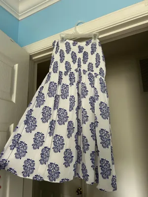 O’Neill Blue Strapless Beach dress thumbnail 1