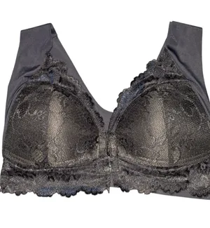 Black Lace Bra Size Large thumbnail 1