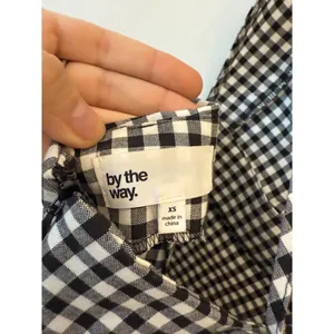 Revolve By The Way Gingham Cut Out Dress Black & White thumbnail 6