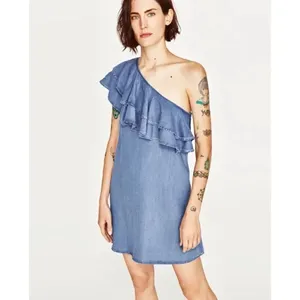 ✨ Hp✨Frilled Asymmetric Dress:✨ thumbnail 2