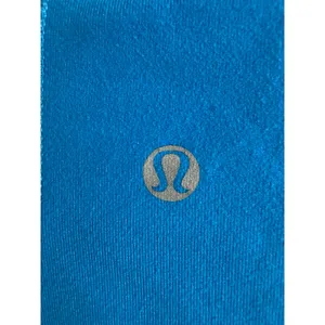 Lululemon Womens Blue Navy Full Zip Mock Neck Athletic Track Jacket Size 10 thumbnail 4