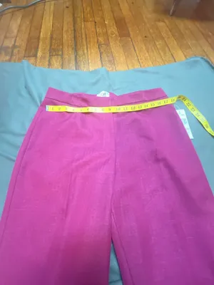 Le Suit Women's Three-Piece Pant Suit with Scarf Wild Rose Size 12 thumbnail 11