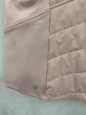 lululemon athletica pale pink quilted vest 761 thumbnail 7