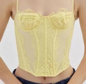 Yellow Corset Top thumbnail 3