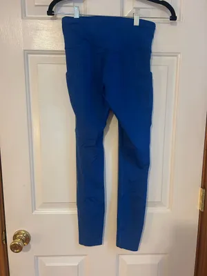 Lululemon Fast And Free Leggings 25" Blue Royal thumbnail 4
