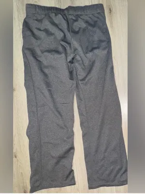 Nike dri fit black grey gray sweatpants thumbnail 3