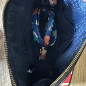 kate spade floral satchel blue thumbnail 6
