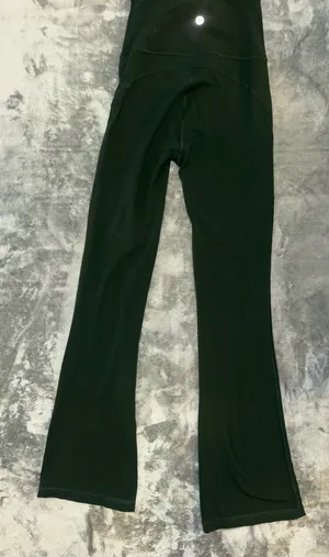 LULULEMON GREEN GROOVE FLARE PANTS thumbnail 2