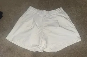Aerie sweat shorts white thumbnail 1