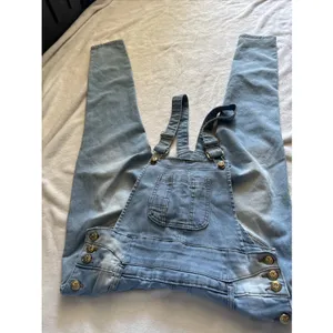 Tush Push Women's Size L Overall Jeans Size L thumbnail 15