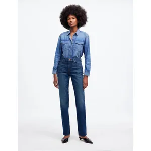 Madewell The '90s Straight Mid-Rise Jean Size 25 thumbnail 3