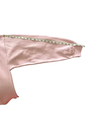 Gameday Couture Pink Merry Sequin Crewneck Sweatshirt size XL , Grab this now ! thumbnail 4
