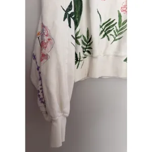 Free People Gaia Sweatshirt Floral Combo Women's Size XS thumbnail 9