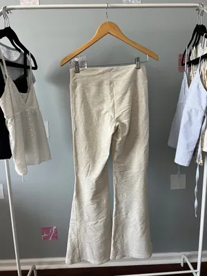 Cream flare American eagle pants  thumbnail 2
