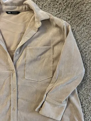 Corduroy Oversized Flannel thumbnail 8