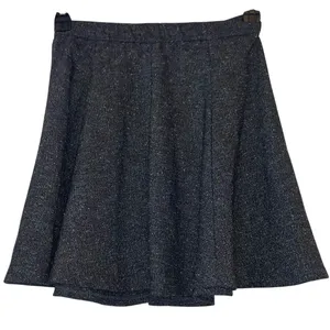 Brandy Melville Button Front Skater Skirt One Size‎ Gray A-Line Mini Y2K thumbnail 2